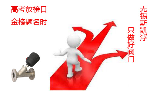 高考放榜日 金榜題名時(shí)----無(wú)錫斯凱浮氣動(dòng)閥門工廠